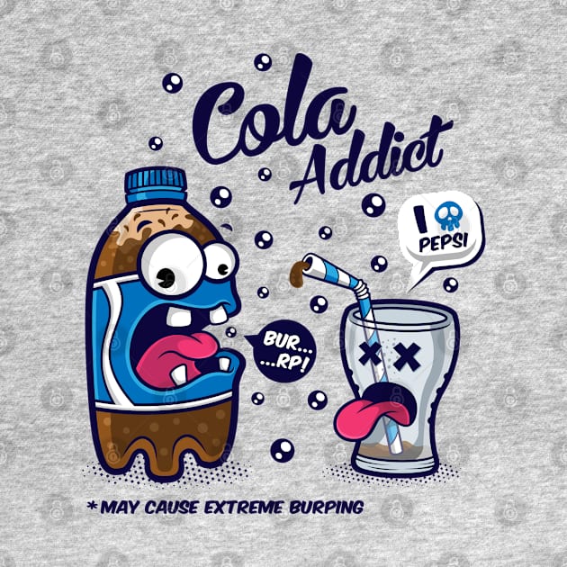 Blue Cola Addict by Squinked